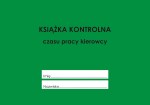 Książka kontrolna czasu pracy kierowcy PL Polska A5