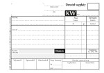 KW Dowód wypłaty A6
