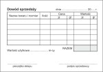 Paragon - dowód sprzedaży obuwia z gwarancją A7 (2) - samokopiujący