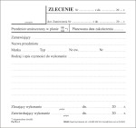 Zlecenie warsztatowe Wr-3  2/3 A5 - samokopiujące