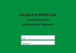 KONTROLLBUCH Książka kontrolna czasu pracy kierowcy DE Niemcy A5