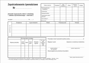 Zapotrzebowanie żywnościowe A5(2)