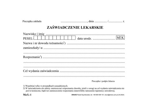 Zaświadczenie lekarskie A6 sklep.jpg